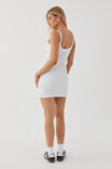 Riri Mini Dress, WHITE - alternate image 2
