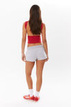 Ava Summer Sweat Short, GREY MARLE - alternate image 3