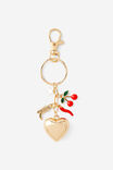 Bag Charm, GOLD/MIXED CHARMS - alternate image 1