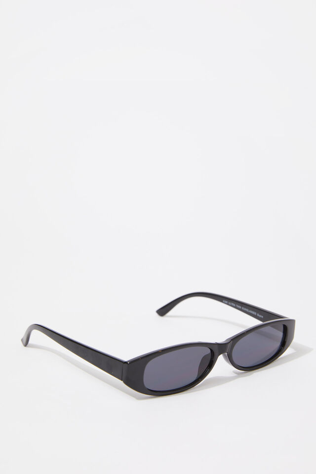 Kimi Ultra Thin Sunglasses, BLACK