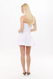 Sarah Strapless Mini Dress, WHITE - alternate image 3
