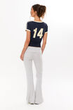Candi Fitted Ringer Tee, ALL STAR NAVY/14 LONDON - alternate image 2