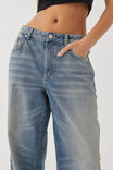 Low Rise Wide Jean, DIRTY BLUE - alternate image 4