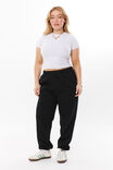 90S Jogger Track Pant, BLACK - alternate image 1