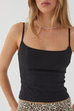 Caroline Corset Top, BLACK - alternate image 4