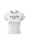 Harlow Graphic T Shirt, SNOW MARLE/PARIS 2002 - alternate image 4