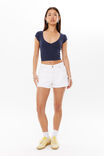 Penny Cropped Tee, ALL STAR NAVY - alternate image 2