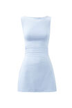 Maya A-Line Mini Dress, DELICATE BLUE - alternate image 6