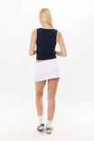 Hailey Henley Tank, ALL STAR NAVY - alternate image 3