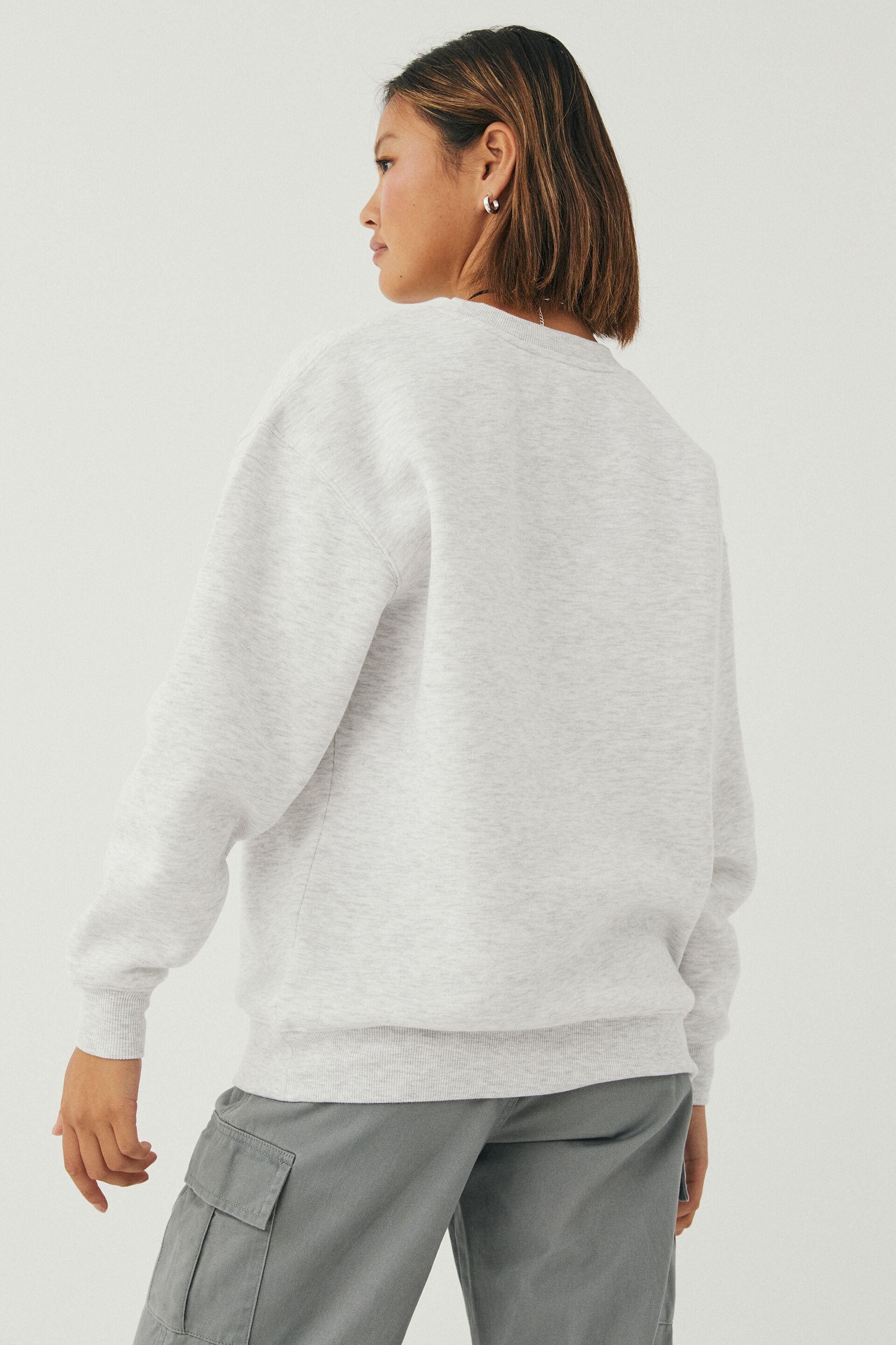 Tonya Oversized Crew Jumper Supre Womens Fashion Accessories