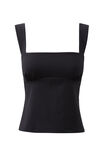 Remi Backless Top, BLACK - alternate image 6