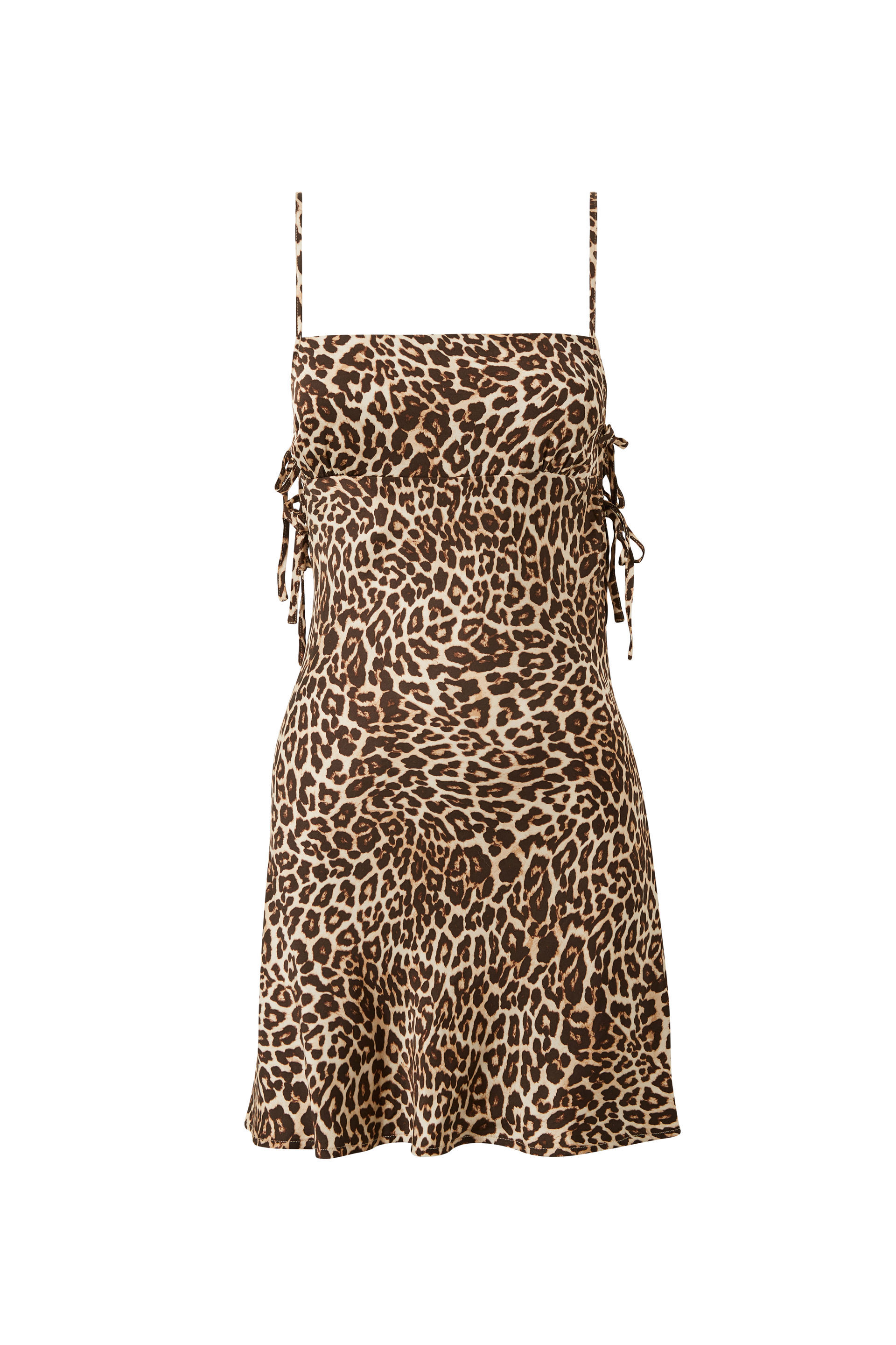 Sassy Satin Tie Dress
