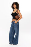 Lani Lace Tank, BLACK - alternate image 5