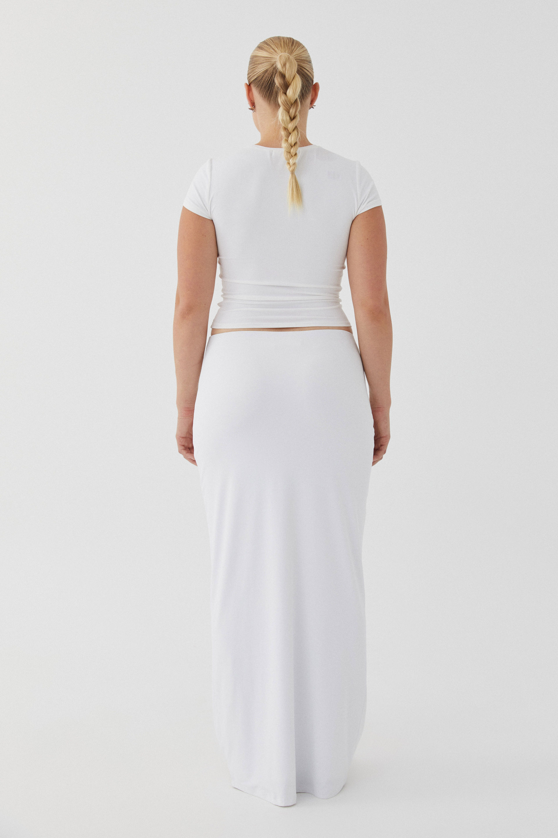 White wrap skirt supre hot sale