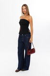 Pamela Strapless Top, BLACK - alternate image 5