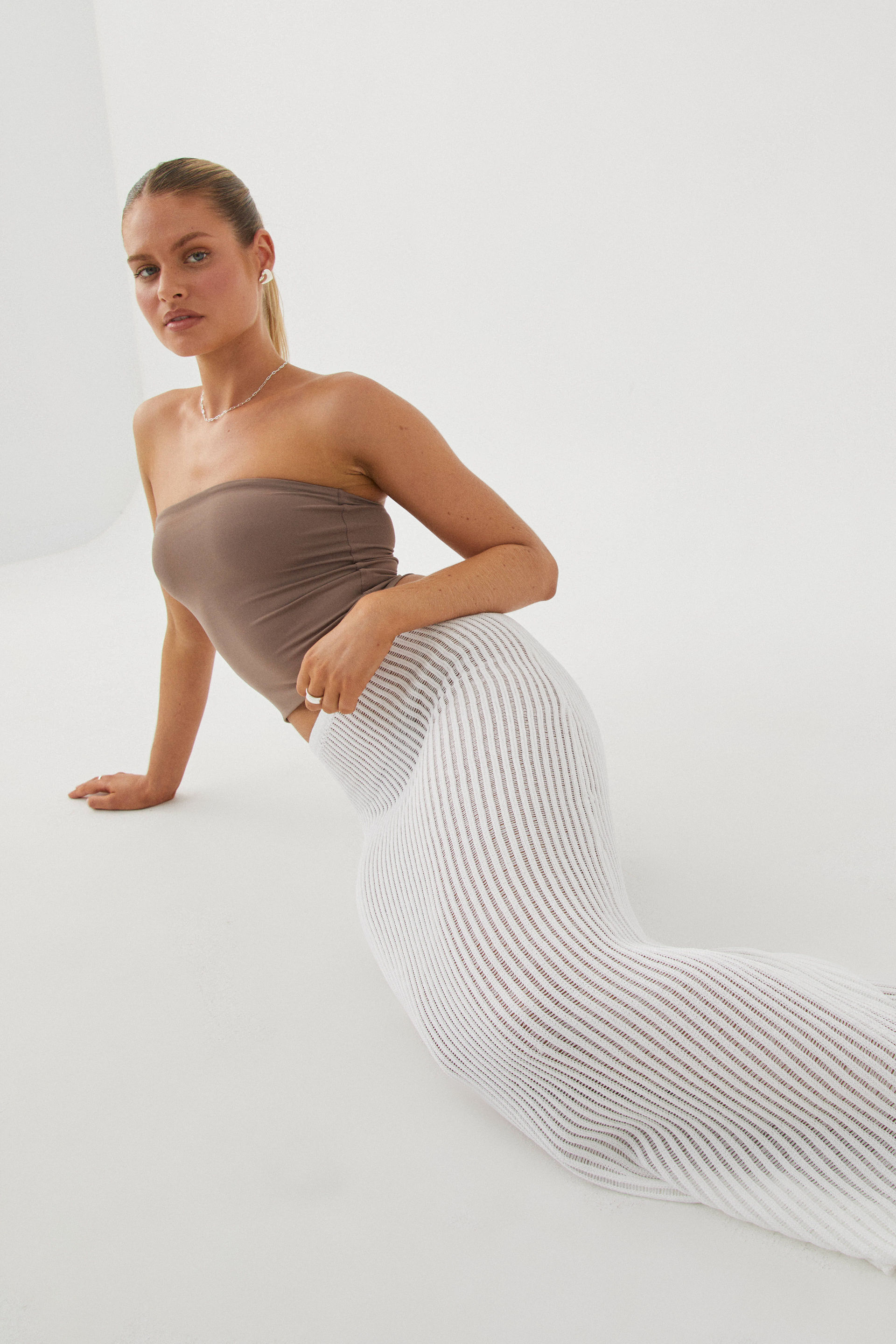 Sara Crochet Maxi Skirt