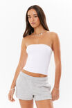 Malia Sweat Short, GREY MARLE - alternate image 2