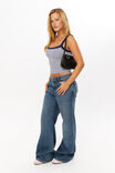 Riri Scoop Neck Tank, VARSITY NAVY STRIPE - alternate image 5