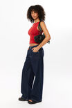 Super Smooth Ruched Tank, ROGUE RED - alternate image 5