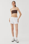 Luxe Cropped Bandeau, ESPRESSO BROWN - alternate image 5