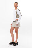 Luxe Long Sleeve Bodysuit, WHITE - alternate image 5