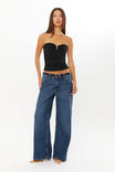 Super Smooth Wilma Tube Top, BLACK - alternate image 2