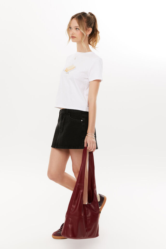 Butter Everyday Graphic Tee, WHITE/BUTTER