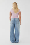 Low Rise Baggy Jean, CANYON BLUE - alternate image 4
