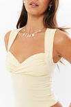 Soft Jolene Top, BANANA YELLOW - alternate image 4