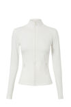 Tammy Active Zip Through Jacket, MERINGUE WHITE - alternate image 6