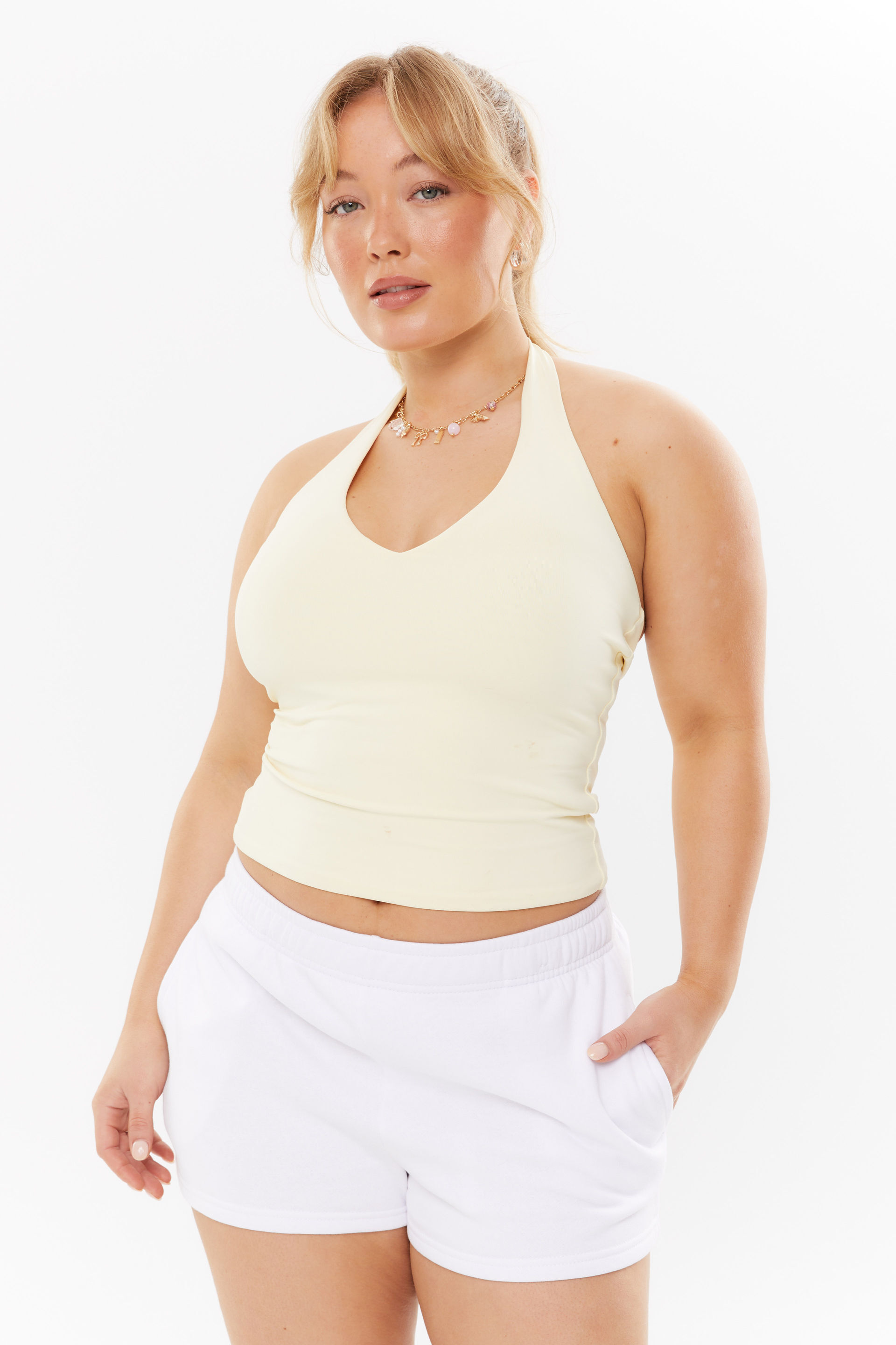 Supre white outlet shorts