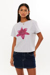 GREY MARLE/PINK LILY