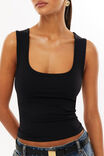 Kirra Scoop Tank, BLACK - alternate image 4