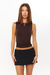 Lily Aline Mini Skort, BLACK - alternate image 2