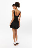 Clara Bubble Mini Dress, BLACK - alternate image 3