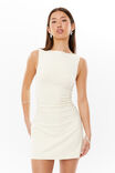 Maya A-Line Mini Dress, LEMON PUFF - alternate image 2