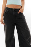 Low Rise Baggy Jean, VINTAGE BLACK - alternate image 4