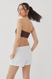 Luxe Cropped Bandeau, ESPRESSO BROWN - alternate image 3