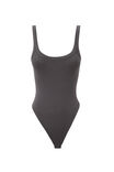 Cora Rib Bodysuit, CHARCOAL - alternate image 6