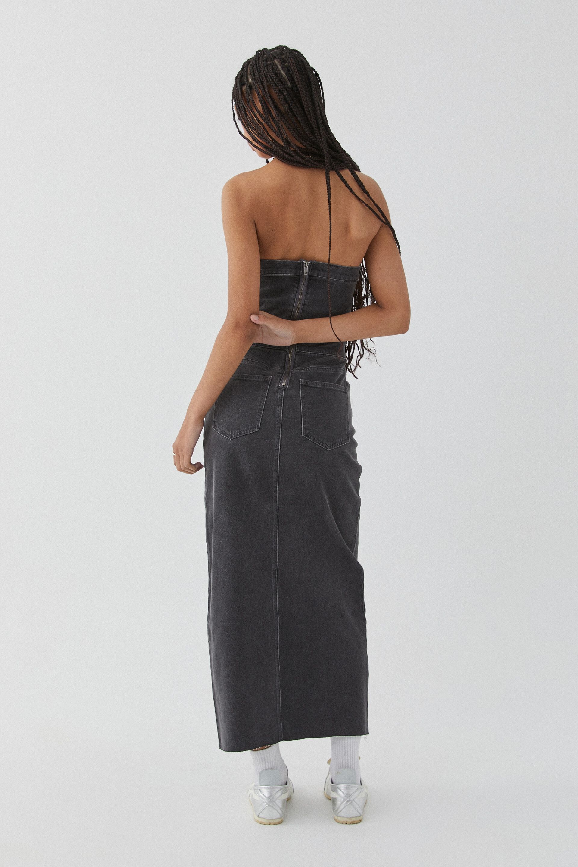 Dana Denim Maxi Dress