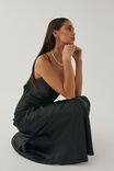 Caitlyn Cowl Neck Maxi Dress, BLACK - alternate image 6