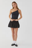 Luxe Jessica One Shoulder Top, BLACK - alternate image 2