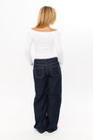 Kristy Off Shoulder Knit Top, WINTER WHITE - alternate image 5