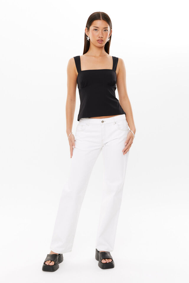 Remi Backless Top, BLACK