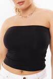 Soft Longline Tube Top, BLACK - alternate image 4