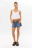 Soft Jolene Top, WHITE - alternate image 2