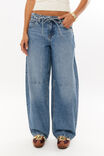 Low Rise Barrel Jean, ORLANDO BLUE - alternate image 2