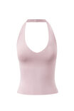 Luxe Halter Top, SHERBERT PINK - alternate image 6