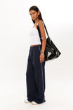 Jordyn Wide Leg Track Pant, ALL STAR NAVY - alternate image 2