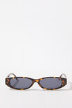 Kimi Ultra Thin Sunglasses, DARK TORT - alternate image 1